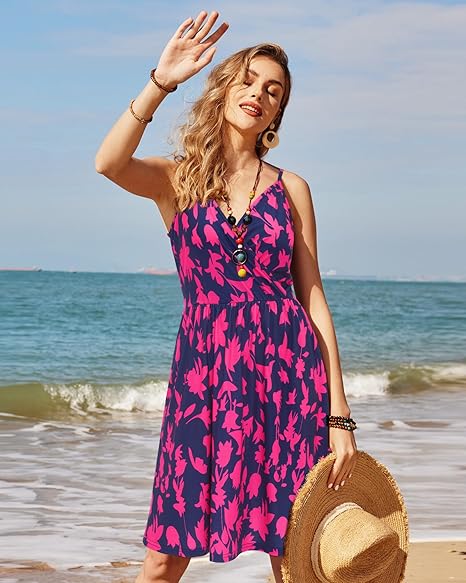 Shātān zhōng cháng kuǎn liányīqún 9 Beach midi dress