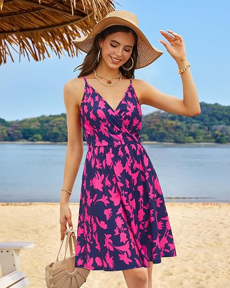 Shātān zhōng cháng kuǎn liányīqún 9 Beach midi dress